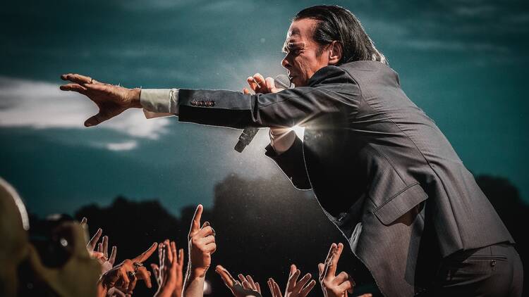 London, England, August 28th 2022: Nick Cave and The Bad Seeds Live at All Points East Festival