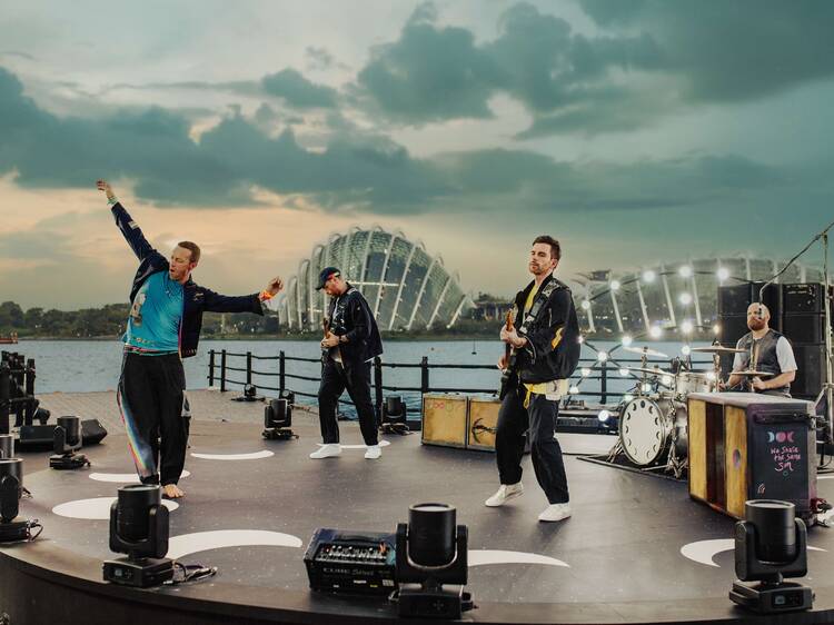 Coldplay just released a music video – and it was filmed right here in Singapore