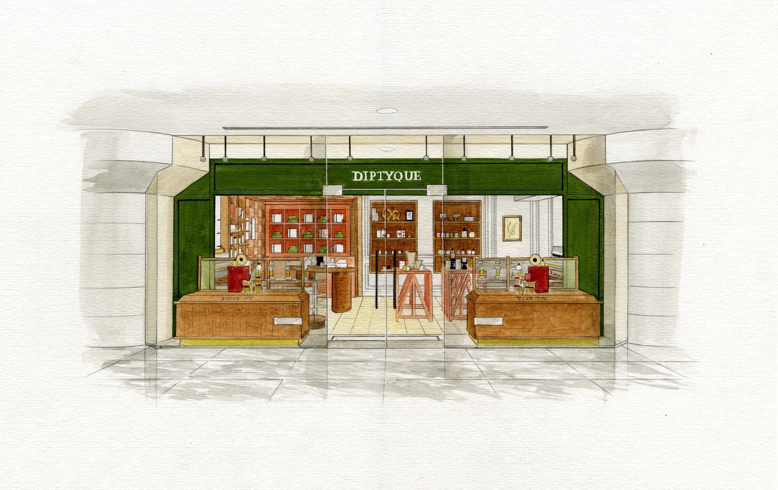 Diptyque is opening a new boutique in Canary Wharf this month