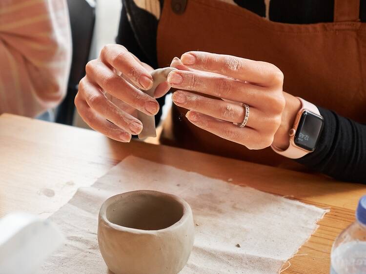 Pottery hand Building Class: Make a Mug