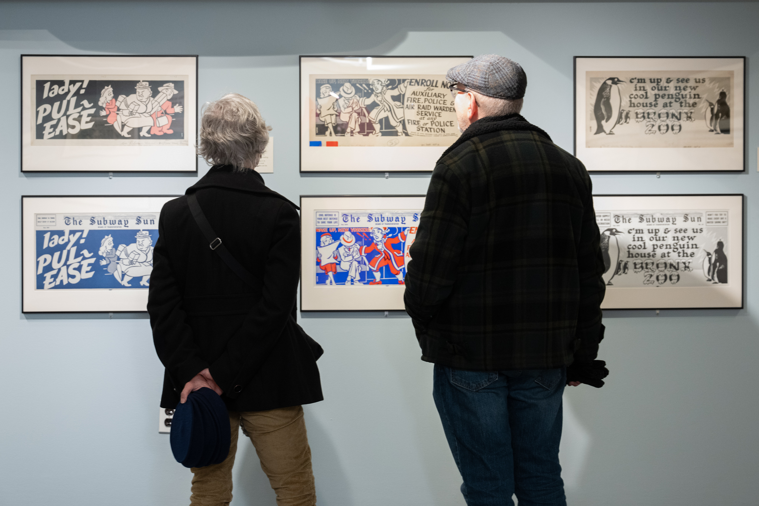 See cool vintage train posters at the Transit Museum's new exhibit