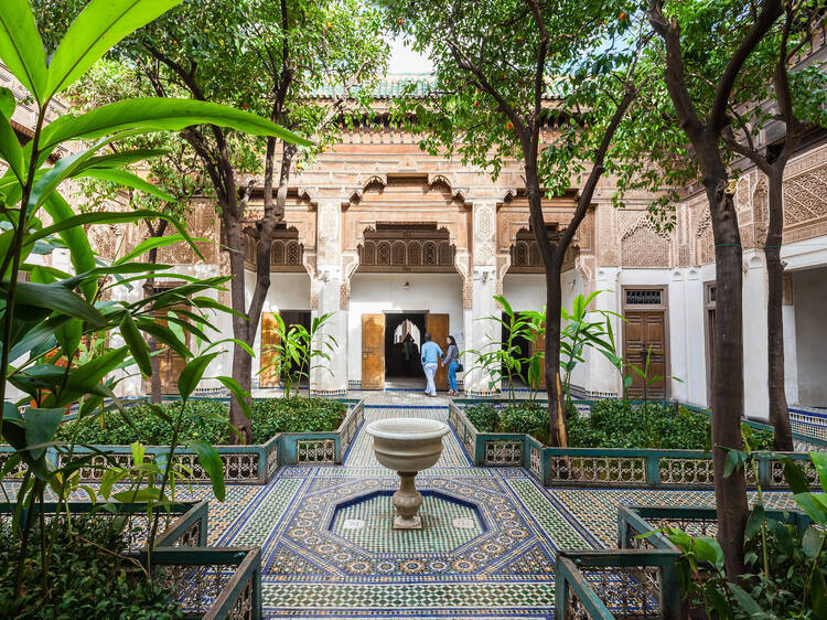 The Marrakesh Bahia Palace is a palace and a set of gardens located in Marrakesh, Morocco.