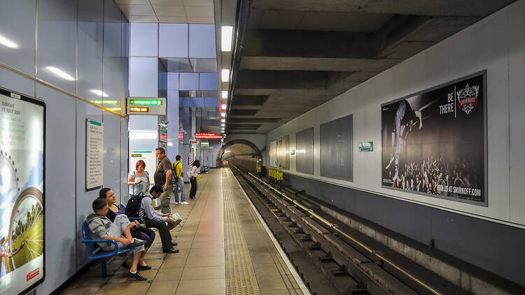 Cutty Sark station in south London