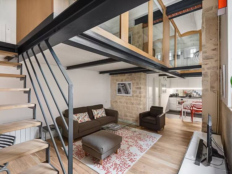 The charming loft in Champs-Elysées