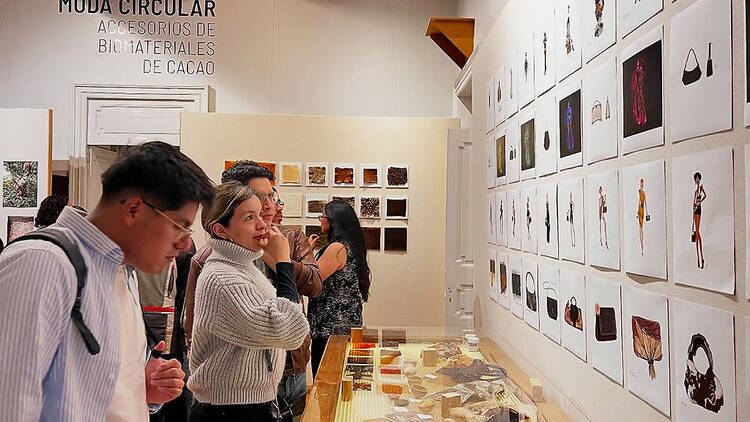 Moda circular exposición en Museo del Chocolate