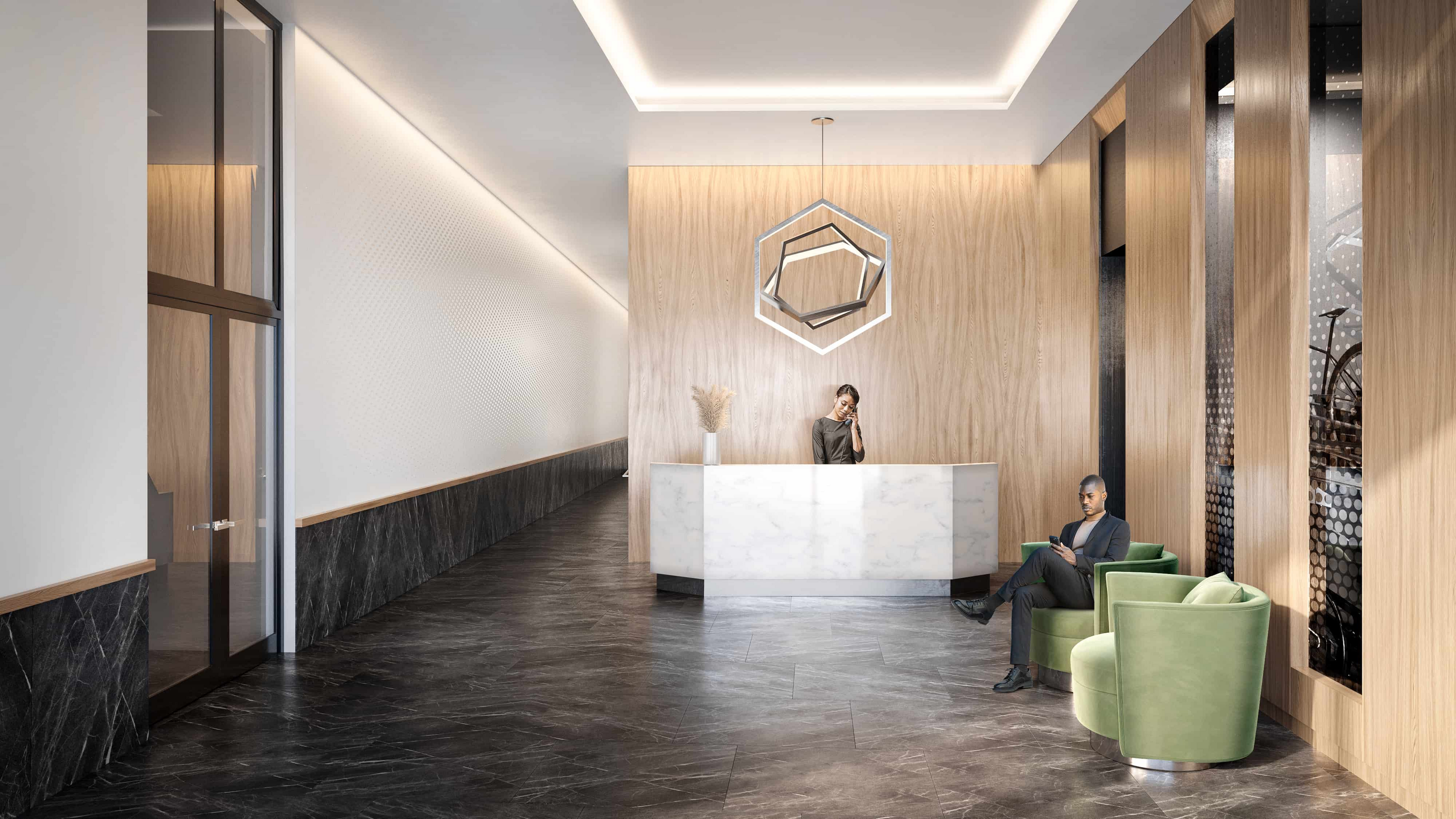 rendering of new apartment in Long Island City