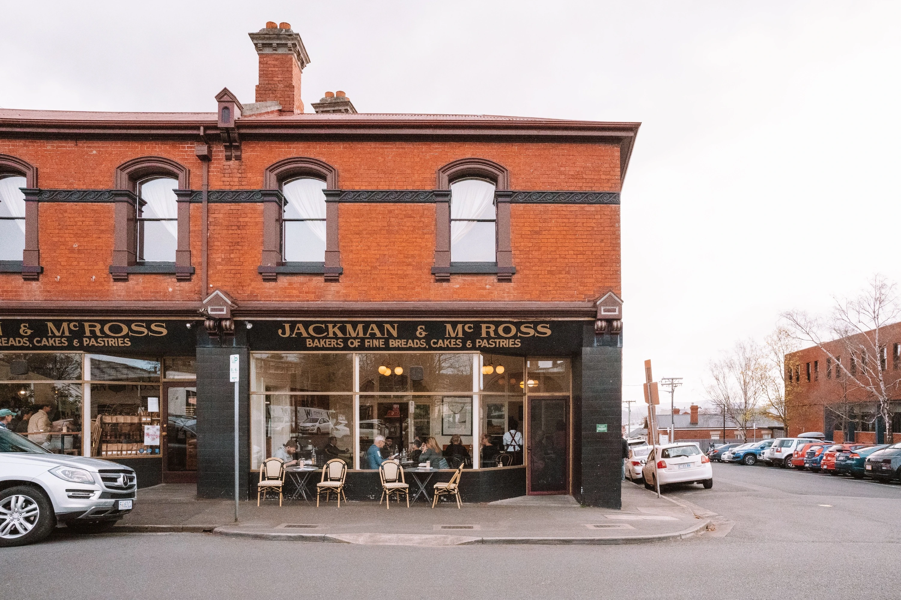 Heritage double-fronted red-brick building 
