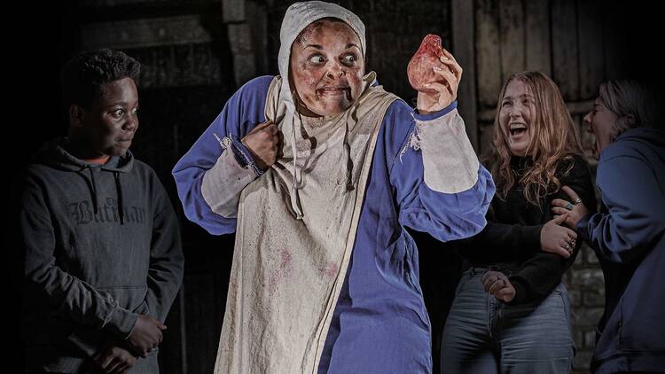 London Dungeons plague doctor  