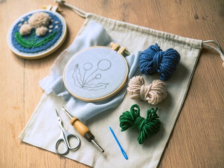 Beginner Embroidery Workshop at Brooklyn Craft Company