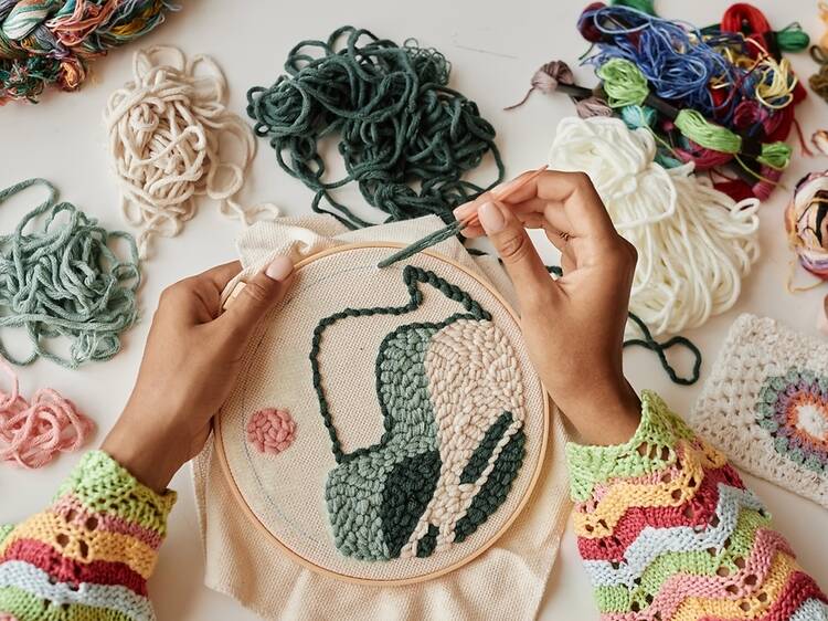 Embroidery at The New York Sewing Center