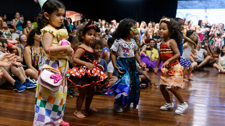 Carnaval infantil no Museu do Pontal