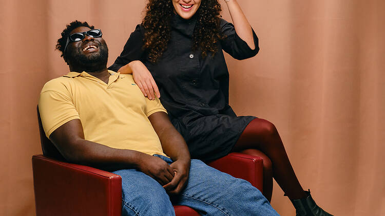Aliu Baio e Raquel André