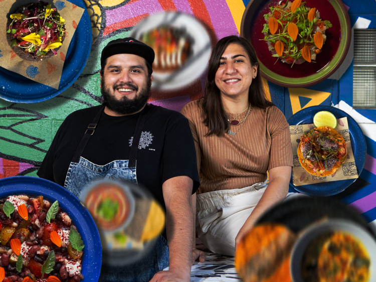 Nixta Taqueria owners Edgar Rico and Sara Mardanbigi