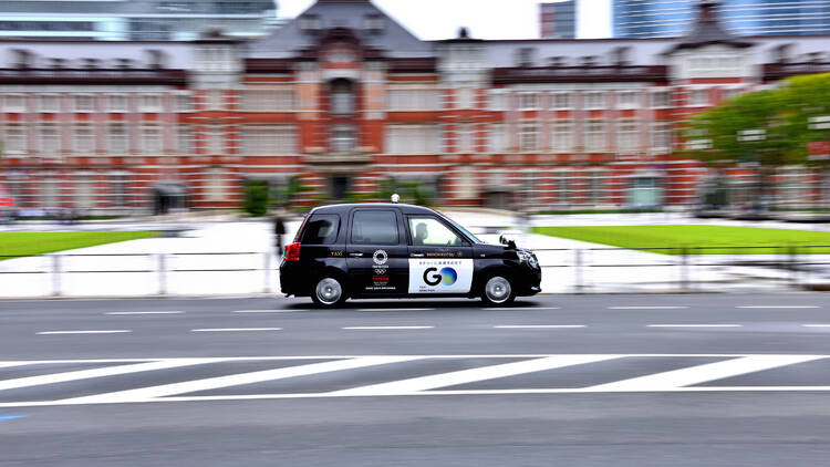 Japan's largest taxi network at your fingertips