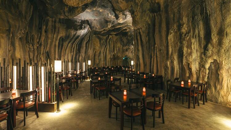 Dine in a cave at this unique new restaurant in Singapore modelled after Sarawak’s Mulu Caves