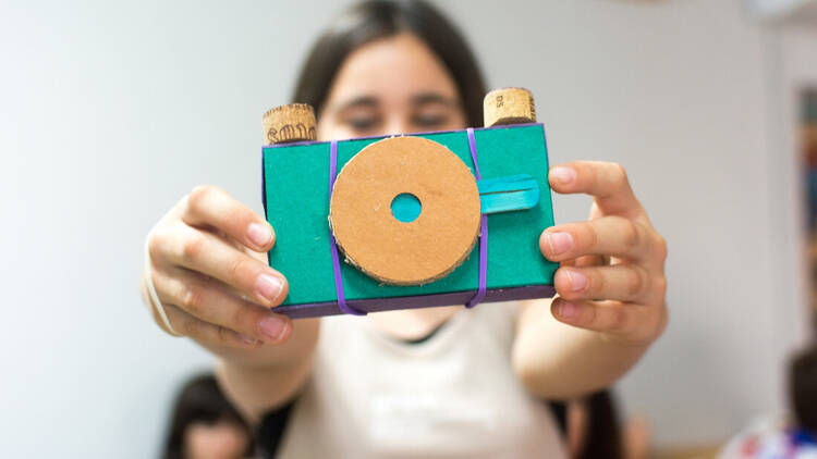 Un taller de Ecocam impartido por Madrid Art Street Project