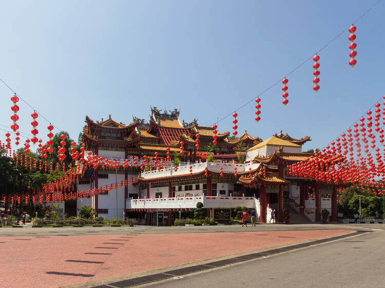 Escape to the serenity of the Thean Hou Temple