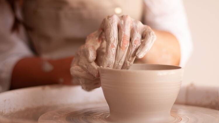 Wheel Throwing Classes at Pottery NYC