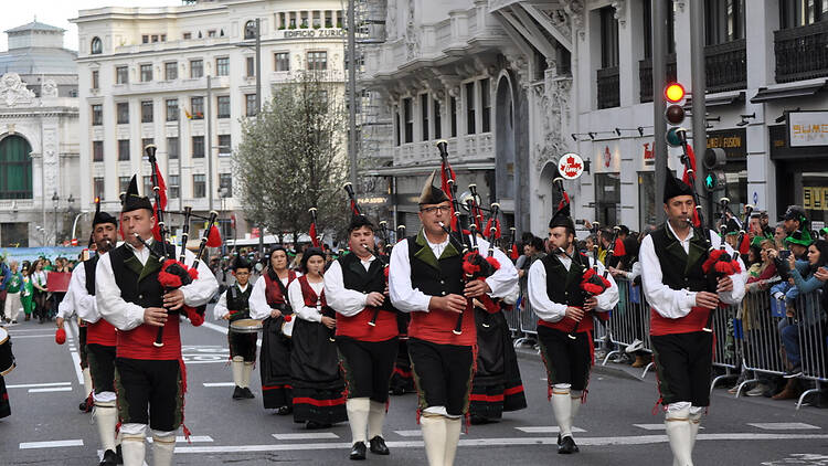 Desfile San Patricio Madrid