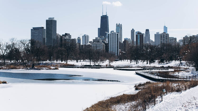 Snow in Chicago