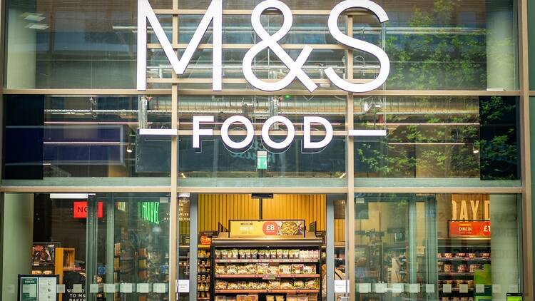 M&S Food shop in London