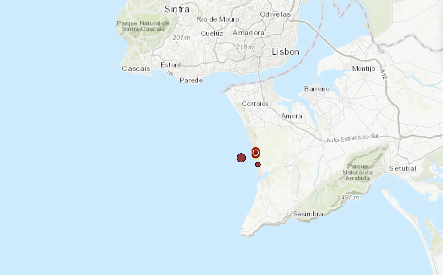Houve dois novos sismos no Seixal (mas de menor magnitude)