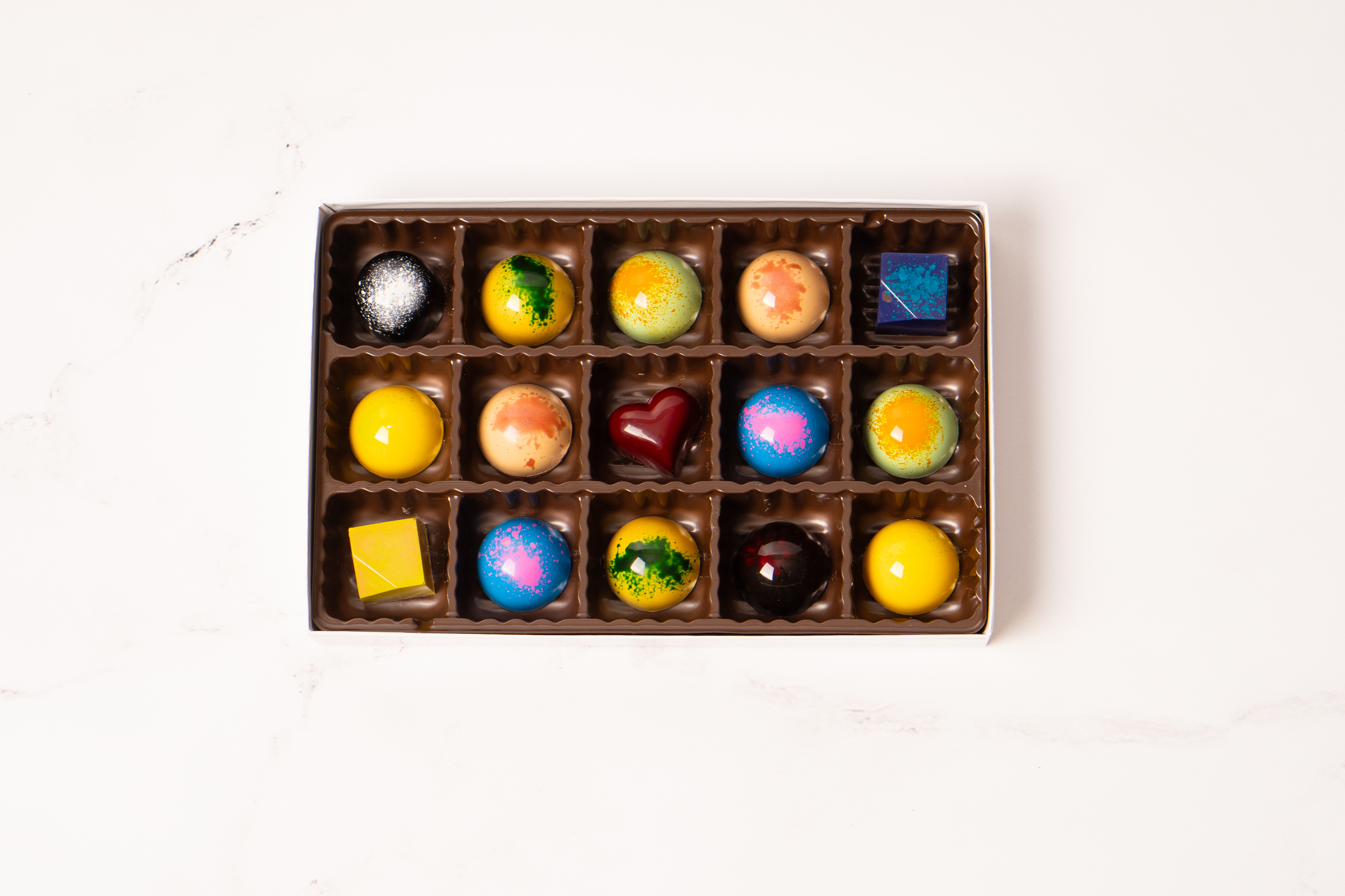 Bonbon assortment at Sweet Graffiti