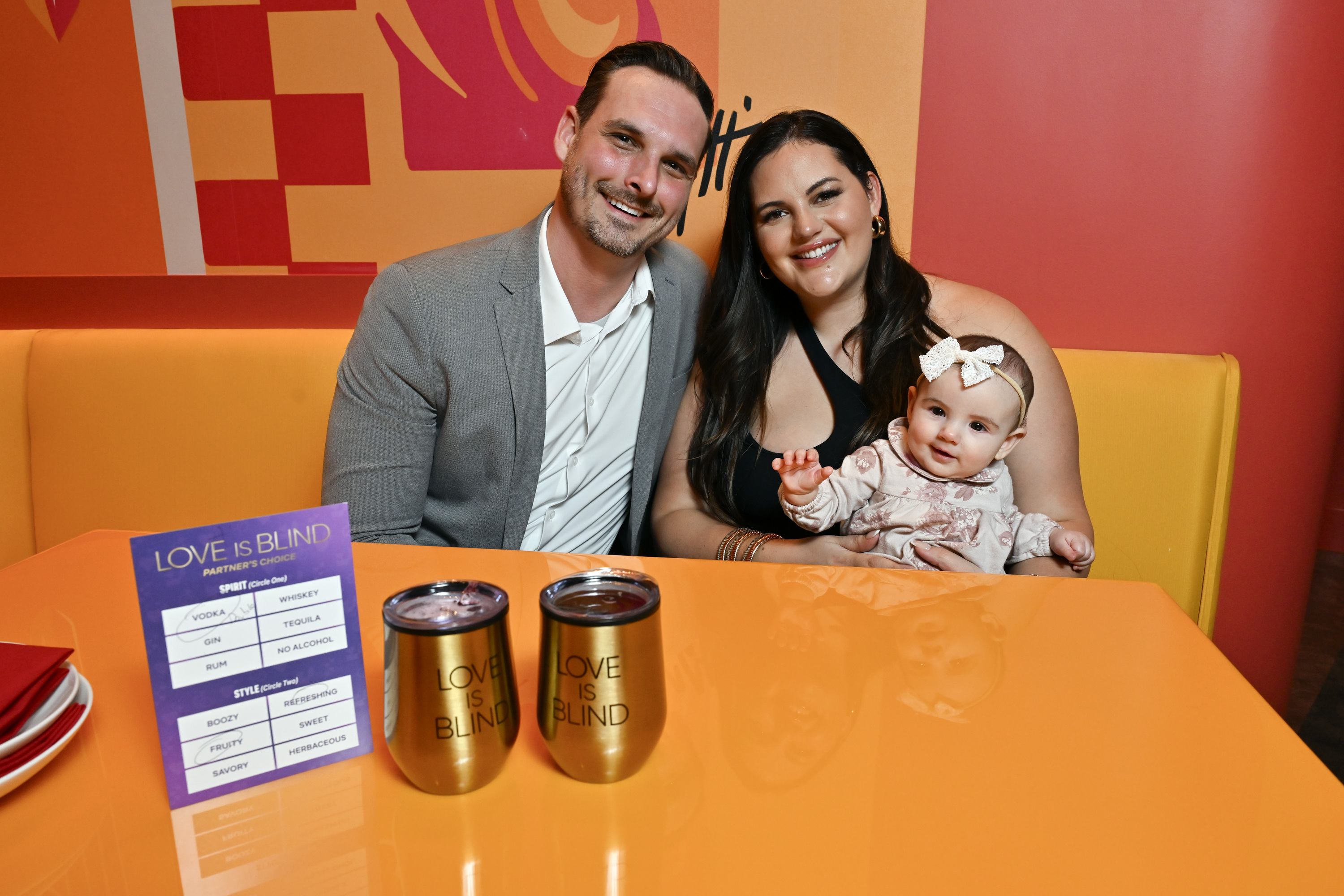(L-R) Brennon Lemieux, Alexa Lemieux, and Vienna Lemieux attend Netflix BITES Vegas press preview event on February 10, 2025 in Las Vegas, Nevada. (Photo by David Becker/Getty Images for Netflix)