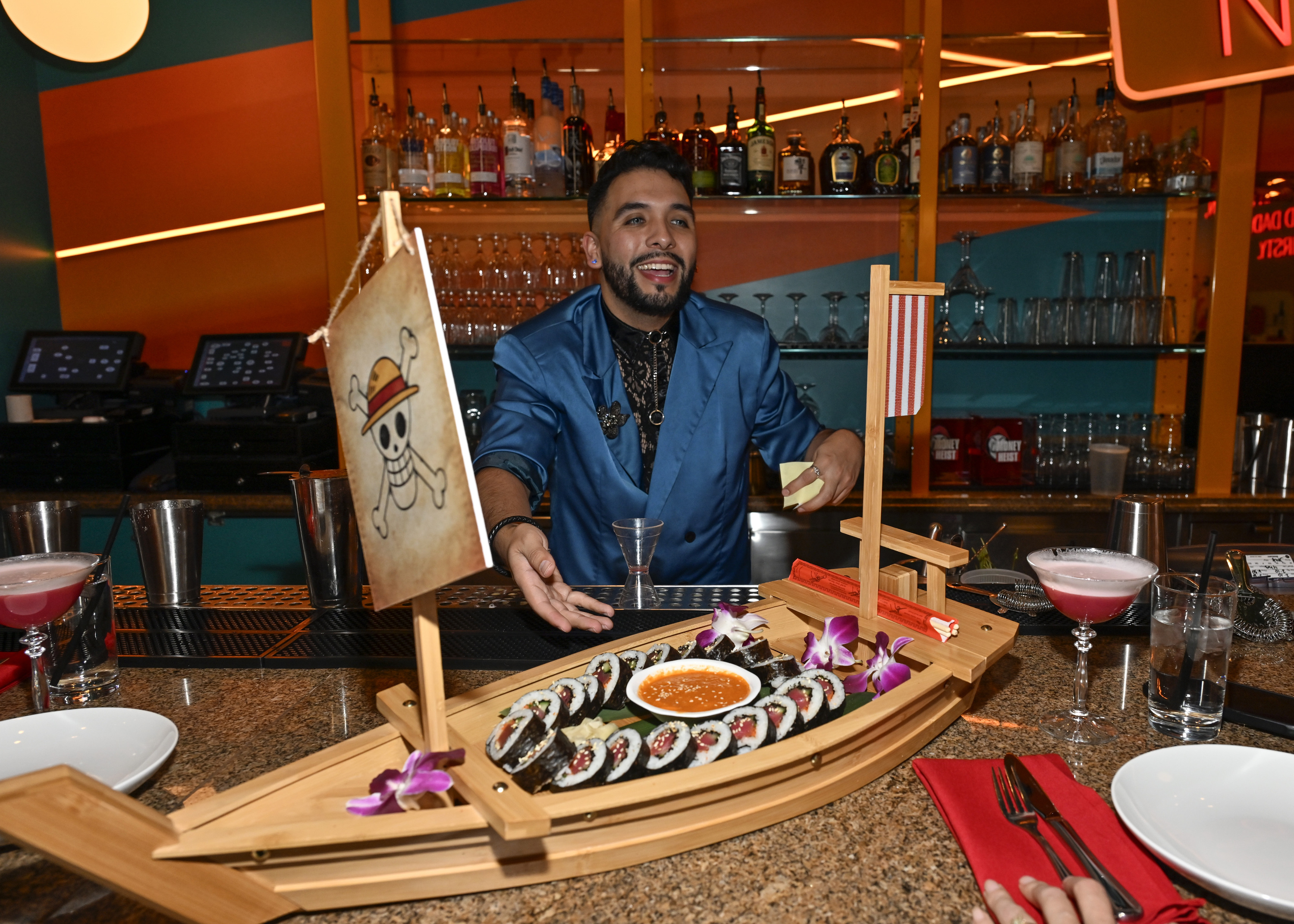 Food is served during Netflix BITES Vegas press preview event on February 10, 2025 in Las Vegas, Nevada. (Photo by David Becker/Getty Images for Netflix)