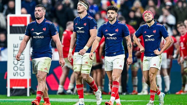 The France rugby team in the 2025 Six Nations