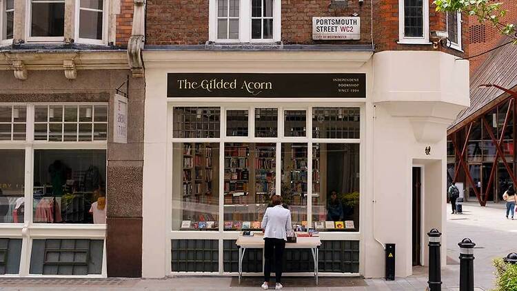 The Gilded Acorn Bookshop in Holborn