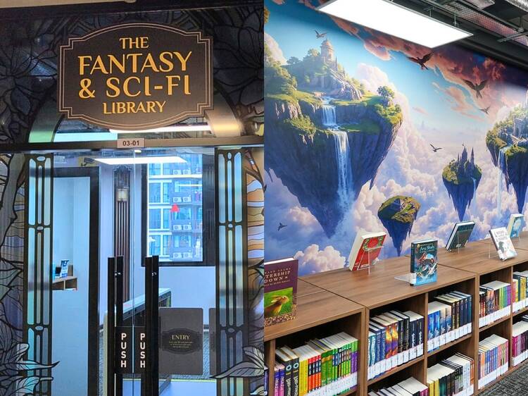 There’s a new fantasy and sci-fi pop-up library in Tampines with over 5,000 books