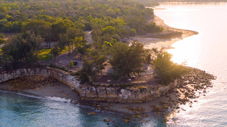 Watch the sunset at Dudley Point Lookout