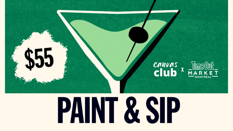 Participez à une soirée Paint & Sip