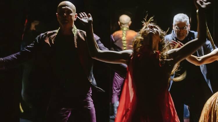 dancers on stage