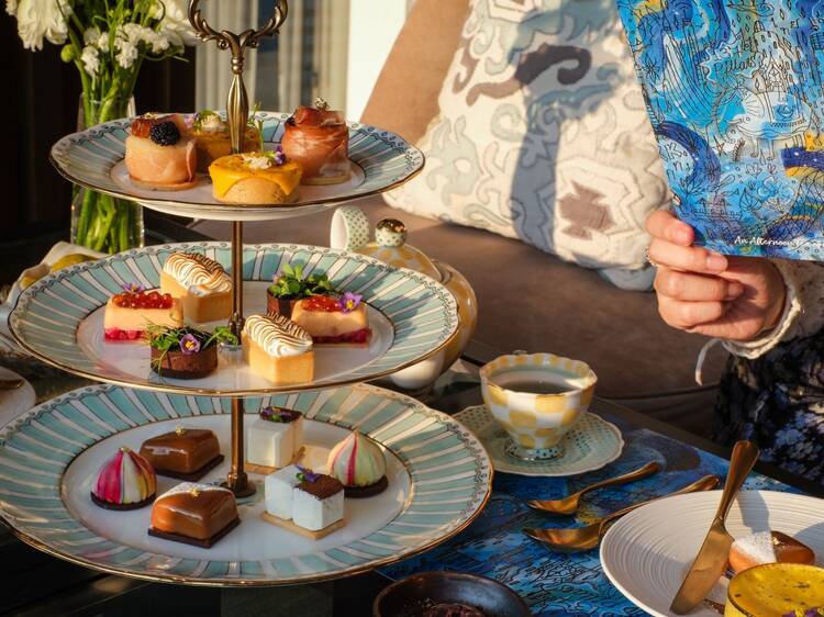 Sip afternoon tea with a side of luxury