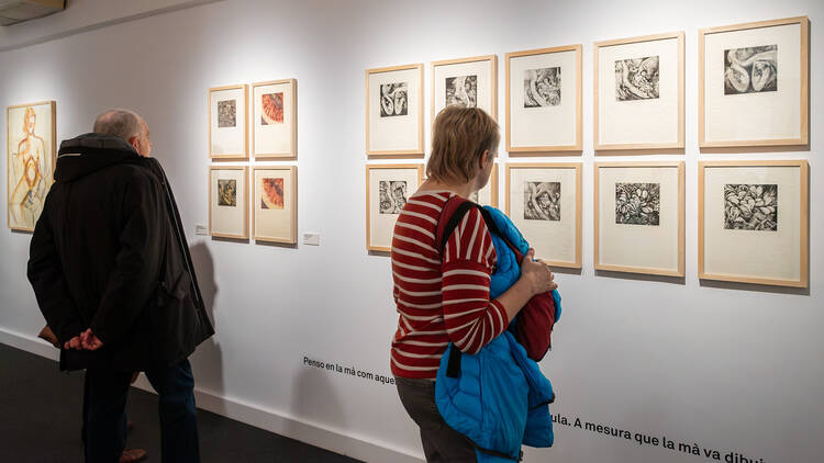 'Una de sola no és res. Un homenatge plàstic a Roser Bru'. Museu d'Art de Girona. Foto: Rafel Bosch