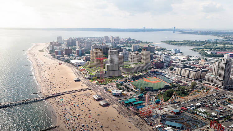 Coney Island revamp rendering