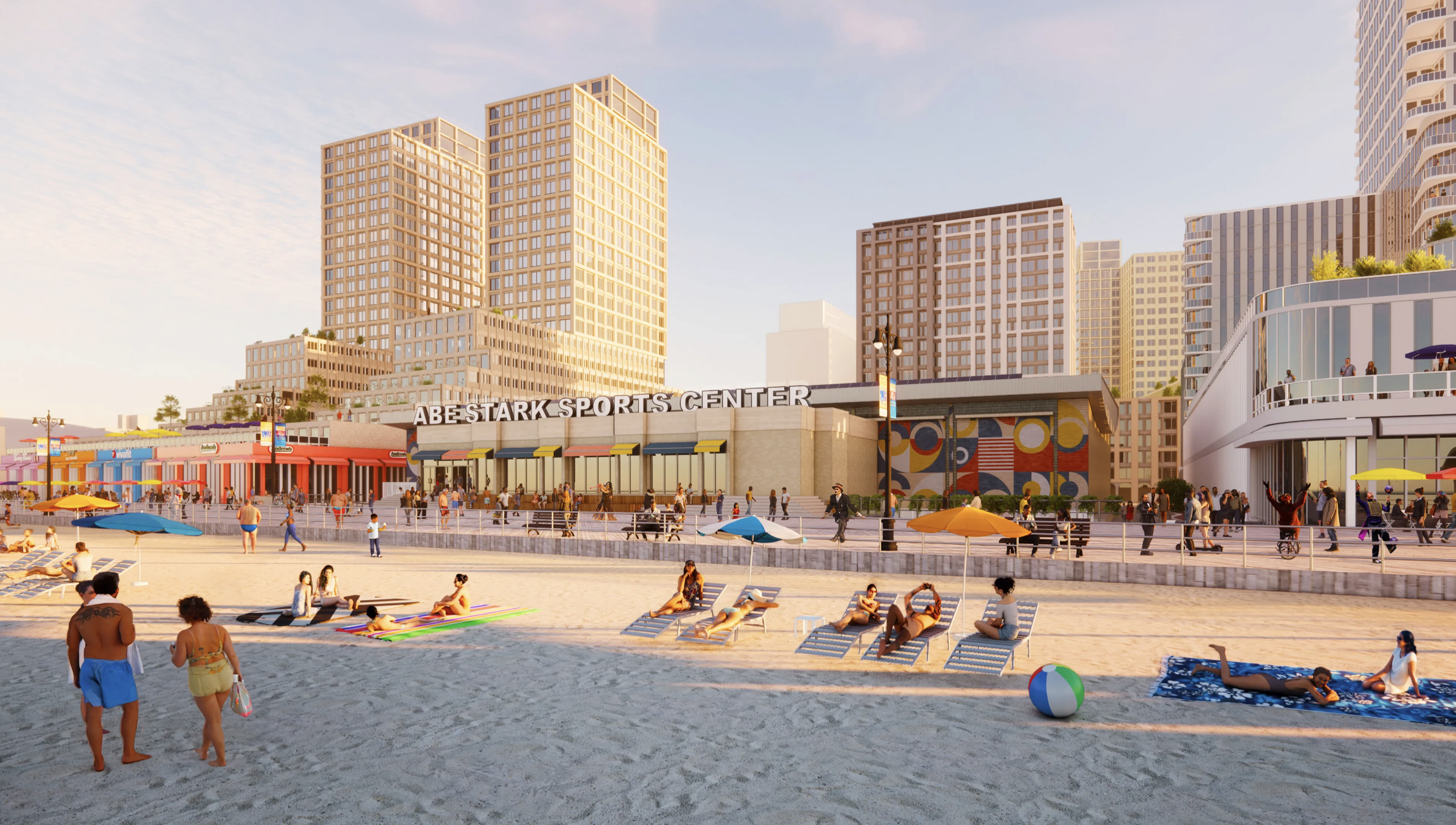 Coney Island revamp rendering