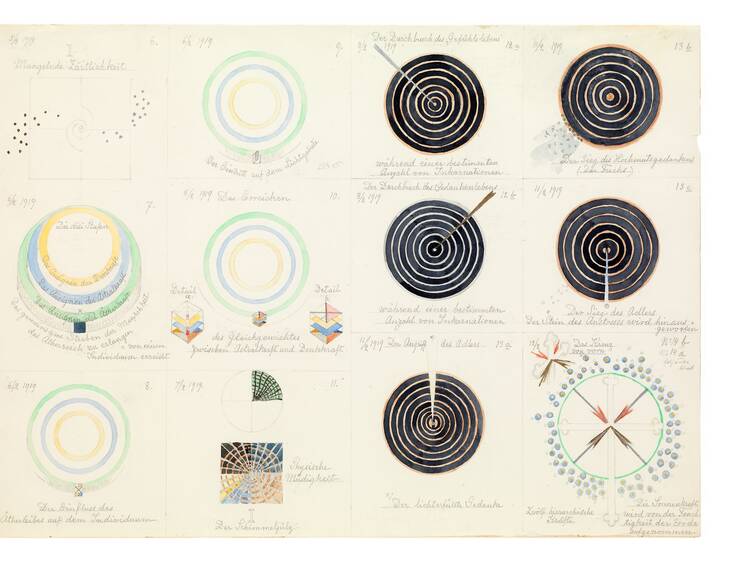 "Hilma af Klint: What Stands Behind the Flowers" at MoMA