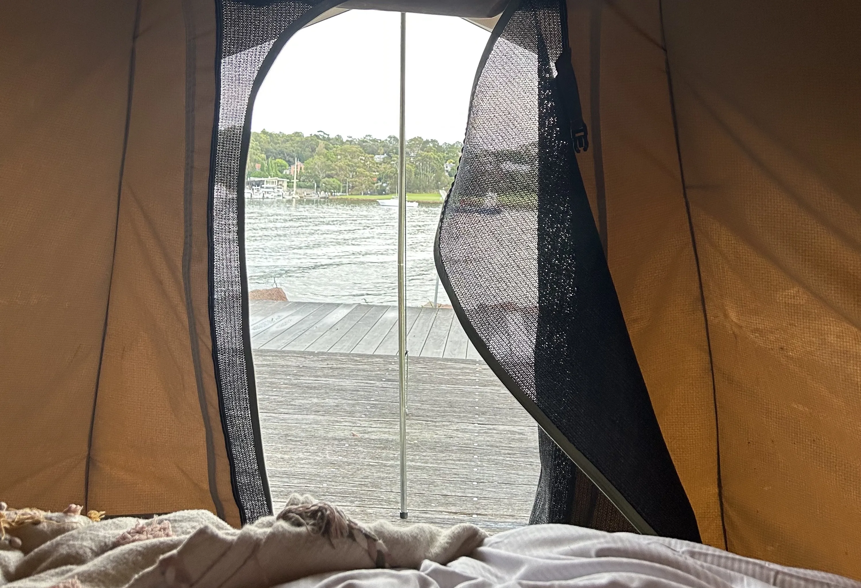Camping Cockatoo Island
