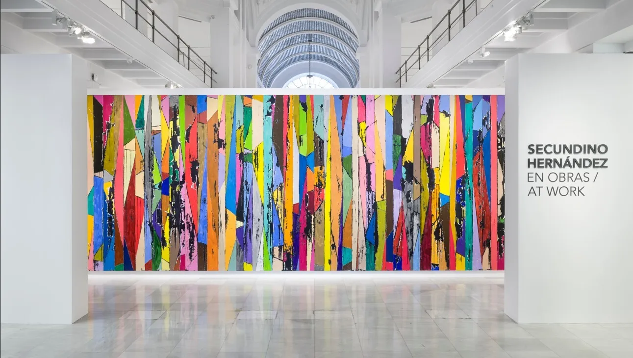 Imagen de la exposición 'Secundino Hernández en obras', por Jonás Bel.