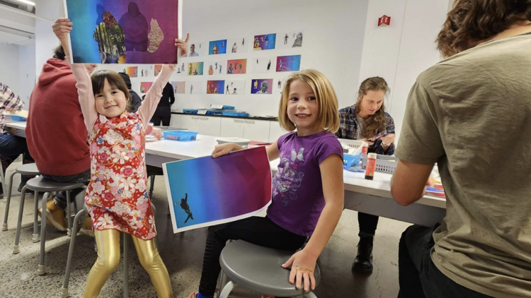 Do a hands-on art-making activity at the MAC