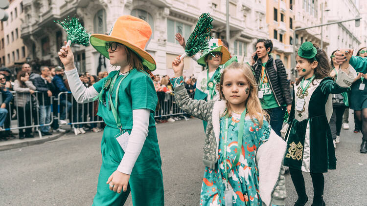 San Patricio desfile Madrid ©Turismo de Irlanda