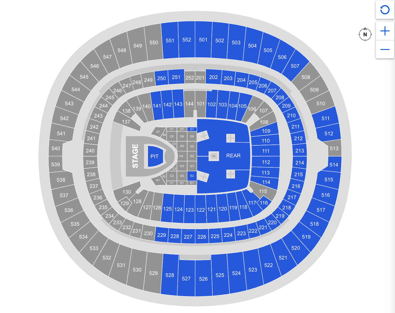 BlackPink Wembley Stadium Seating Plan 