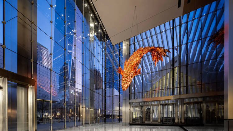 Frank Gehry fish sculpture