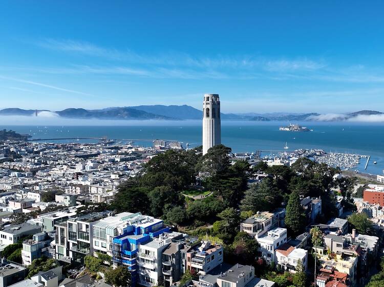 Coit Tower in San Francisco