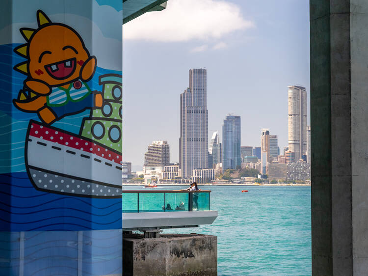 East Coast Boardwalk, North Point, Hong Kong, Victoria Harbour