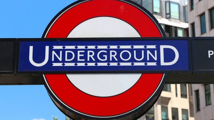 London Underground sign