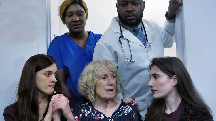 The cast of Remembrance (Kkuumba Siegell,  David Odukoya, Zane Julia, Beth Griffith, Bryn Eva O’Connor)